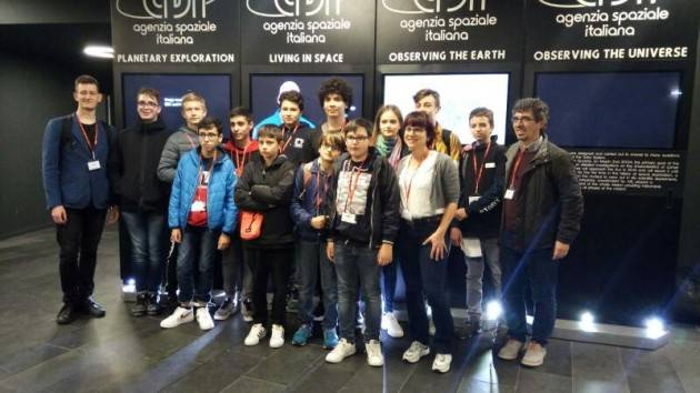 La squadra IoRobot di Crema è stata premiata martedì 21 maggio a Roma presso l’Agenzia Spaziale Italiana