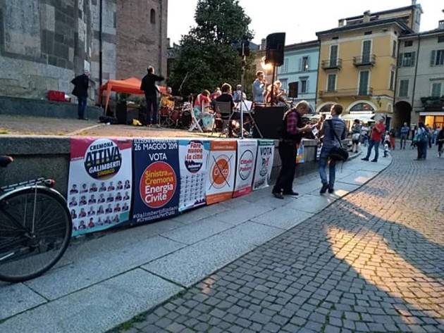 Gianluca Galimberti si conquista il ballottaggio del 9 giugno con il 46,36%. Ora va riconfermato sindaco (G.C.Storti)