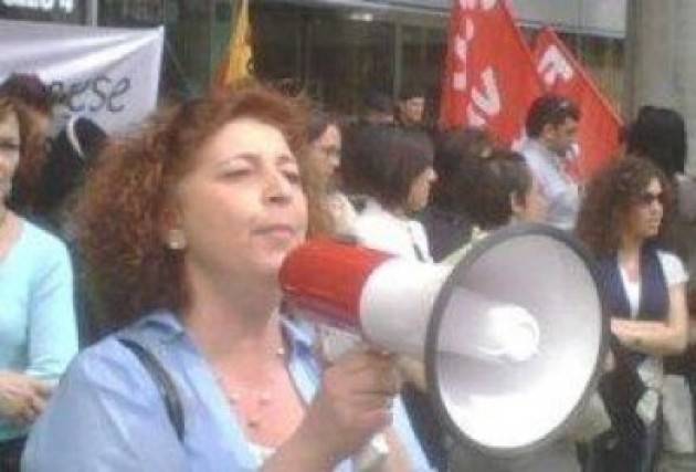 La telefonata. Maria Teresa Perin (Filmcams-Cgil) I lavoratori del Mercatone di Madignano sul piede di guerra