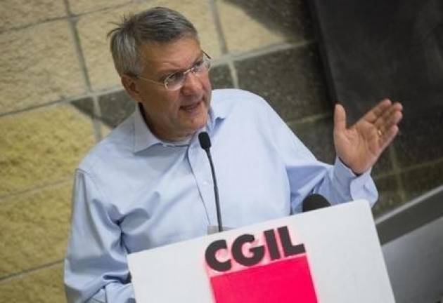 Landini (Cgil) : se il governo non ci ascolta non escludiamo nulla