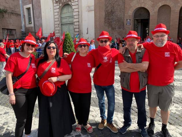 Cremonesi di FP-CGIL, FP-Cisl, FLP-Uil oggi a Roma a manifestare per i Servizi Pubblici