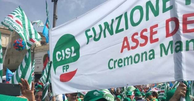 Cremonesi di FP-CGIL, FP-Cisl, FLP-Uil oggi a Roma a manifestare per i Servizi Pubblici