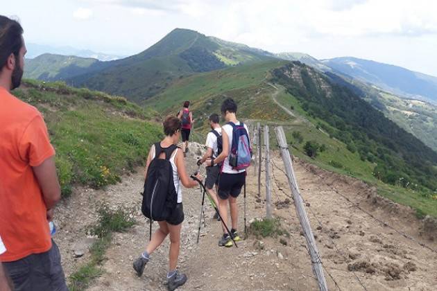 Domenica 14 luglio pane e salame al Monte Chiappo