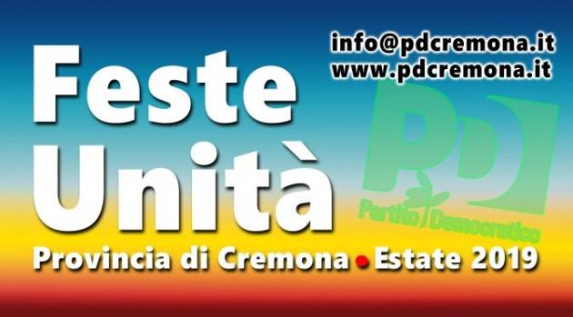 FESTEUNITA’2019   Continua la Festa di Crema ad Ombrianello  fino al 3 settembre 