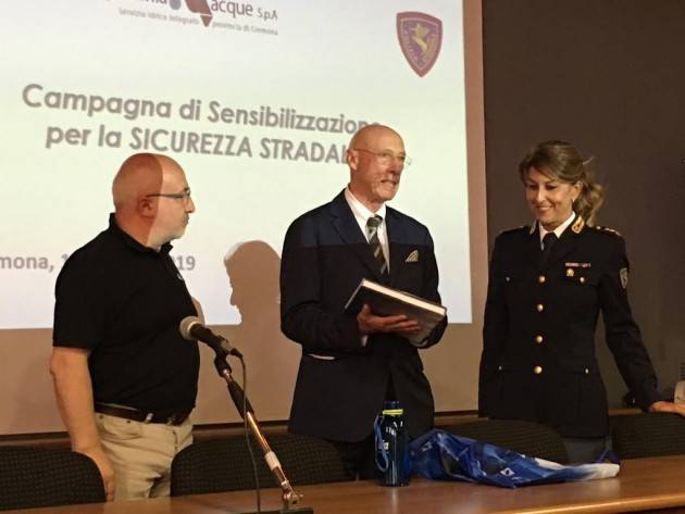 Cremona Padania Acque : Campagna di sensibilizzazione per la sicurezza stradale    