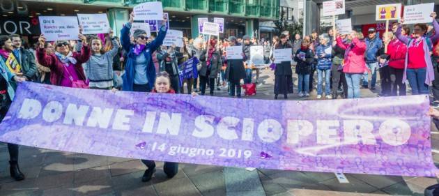 AISE IN PIAZZA PER I DIRITTI: Il 14 giugno LO SCIOPERO DELLE DONNE IN SVIZZERA/ IL SOSTEGNO DEL SYNA