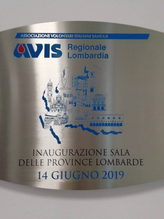 AVIS LOMBARDIA Dona il sangue anche d’estate . Cremona 2° provincia per numero donatori