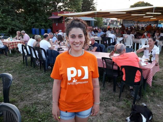 FesteUnità2019 Pianengo Intervista a Greta Ganini segretaria PD del circolo -Video G.C.Storti