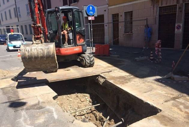 Cremona, Padania Acque :Da martedì 18  Lavori di allaccio alla rete fognaria in via delle Forze Armate