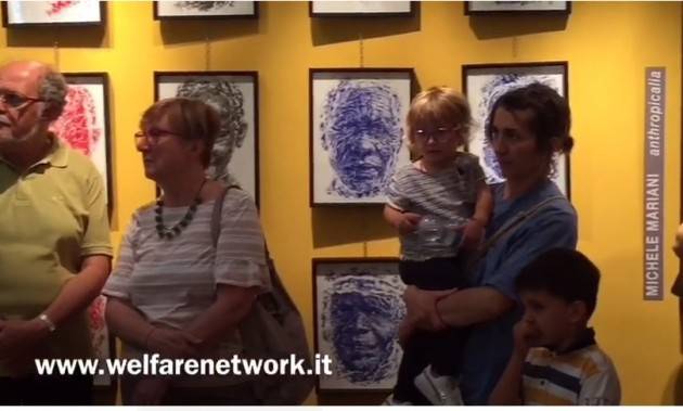 Crema Inaugurazione mostra Anna lopopolo e Michele Mariani – video di E.mandelli