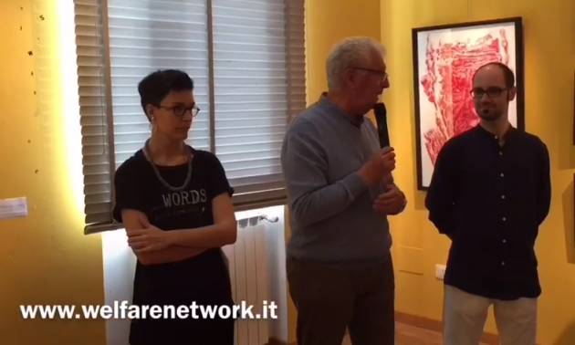 Crema Inaugurazione mostra Anna lopopolo e Michele Mariani – video di E.mandelli