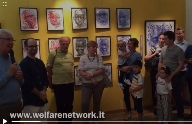 Crema Inaugurazione mostra Anna lopopolo e Michele Mariani – video di E.mandelli
