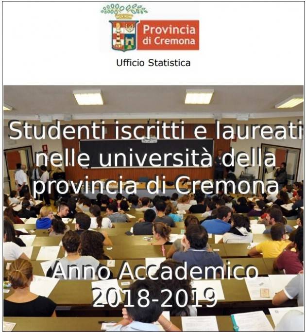 Università: Cremona attrattiva per le province limitrofe