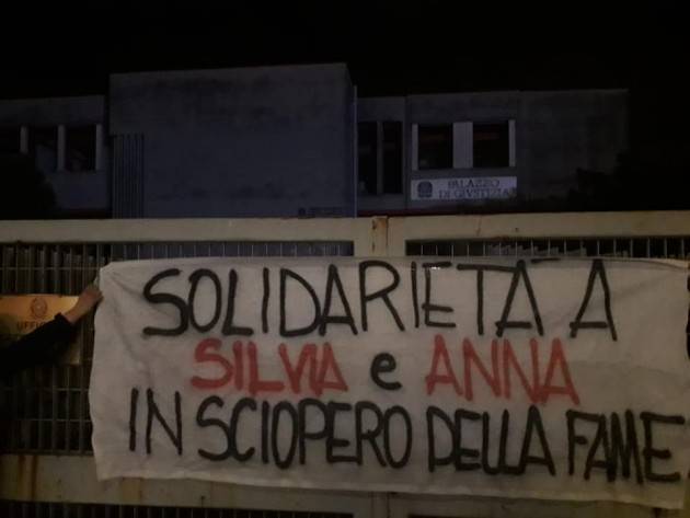 SCIOPERO DELLA FAME NEL CARCERE DELL’AQUILA: SOLIDARIETÀ A SILVIA E ANNA