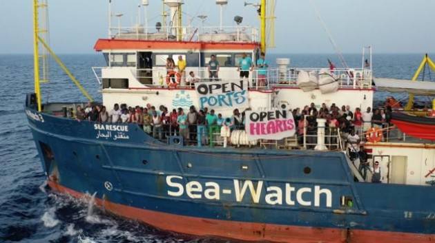 Accoglienza Migranti, la Cgil sta con Sea Watch