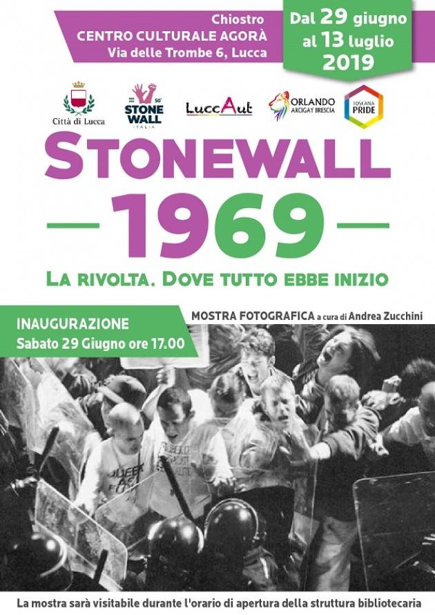 A cinquant’anni da Stonewall, il cuore di Lucca si tinge di arcobaleno