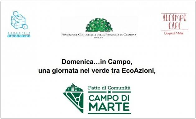 Crema Domenica…in Campo, una giornata nel verde tra EcoAzioni  Evento 14 luglio