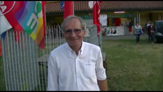 Gussola  La tombolata chiude Sinistra in Festa2019  Le testimonianze di Antonietta e Sante (Video G.C.Storti)