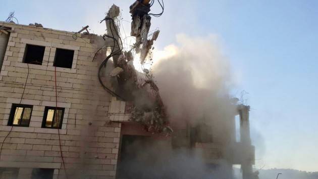 Amnesty ACCUSA ISRAELE PER DEMOLIZIONI DI ABITAZIONI PALESTINESI