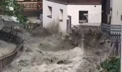 Zermatt, alluvione senza pioggia