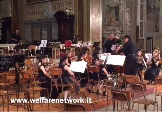 Trasferta in terra cremasca domenica 28 luglio per la nutrita pattuglia di musicisti del Cremona International Music Academy (Video E. Mandelli) 