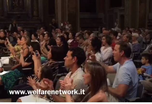 Trasferta in terra cremasca domenica 28 luglio per la nutrita pattuglia di musicisti del Cremona International Music Academy (Video E. Mandelli) 