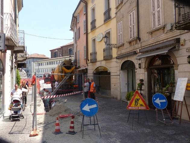 Crema, Padania Acque : si avviano verso la conclusione i lavori alla rete idrica in piazza Garibaldi 
