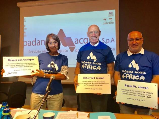 Cremona con il Padania Acqua For Africa costruiti tre pozzi e una scuola in Madagascar