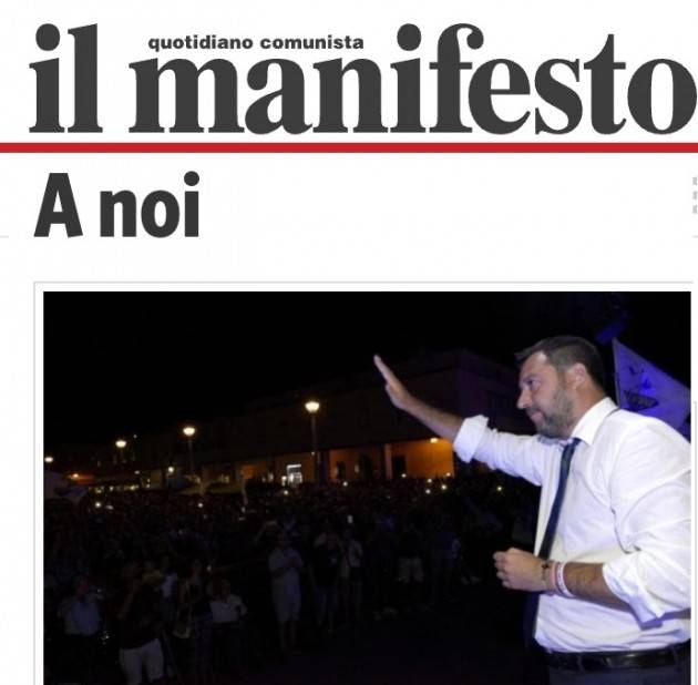 Salvini chiede i pieni poteri. Lucio Garofalo: è assalito da un delirio ossessivo, clinico e morboso di onnipotenza