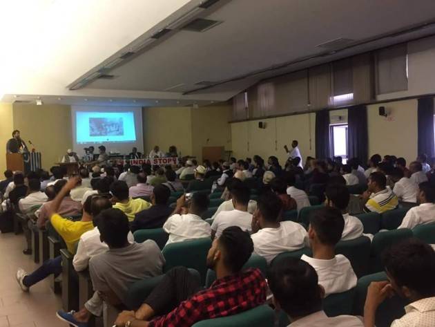 (Video) Shehryar Khan Afridi  da  Cremona chiede la solidarietà per il Kashmir  occupato da 650mila soldati