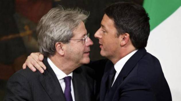 Crisi di Governo Ancora divisioni nel PD  Ascolta L' audio di Renzi contro Gentiloni