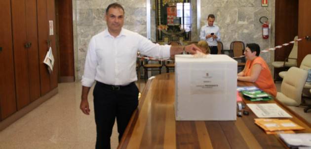  Paolo Mirko Signoroni  eletto  Presidente Provincia di Cremona .Sconfitto il candidato della Lega. Soldo (Pd) soddisfatto