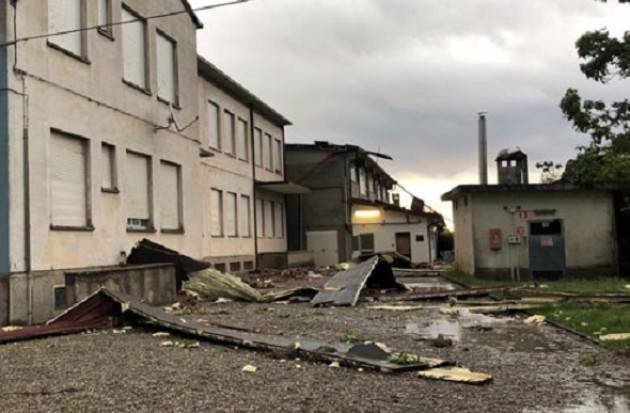 CREMA SEGNALAZIONE FRAMMENTI O LASTRE DI AMIANTO CADUTI A SEGUITO EVENTO CALAMITOSO DEL 12-08-2019