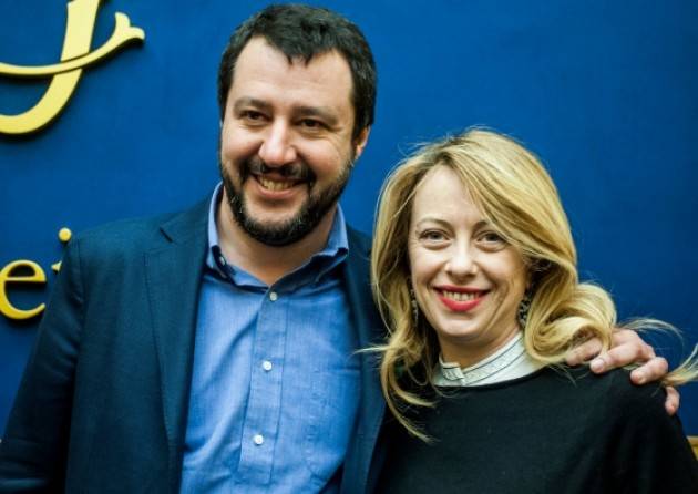 Meloni & Salvini  si appellano alla piazza | Rosario Amico Roxas