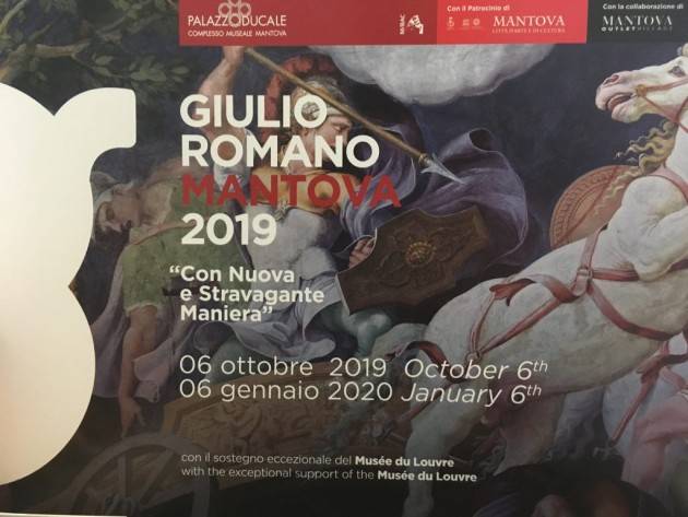 LNews-CULTURA, ASSESSORE GALLI DOMANI A PRESENTAZIONE PROGETTO 'MANTOVA: CITTA' DI GIULIO ROMANO'