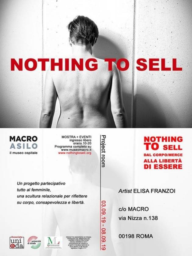 Roma ‘Nothing to sell’ al via la mostra fotografica contro la mercificazione del corpo delle donne | Christian Flammia