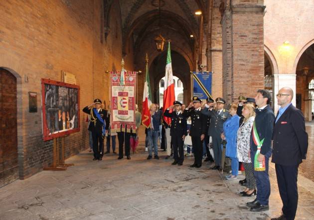 Cremona Commemorato il 76° anniversario dell'8 settembre