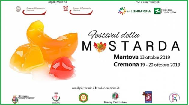 Anche nel 2019 torna il Festival della Mostarda a Mantova (13/10) e a Cremona (20/10)