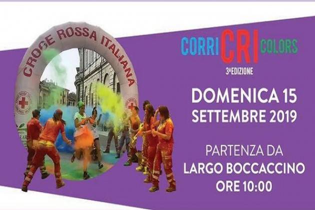 Domenica 15 settembre sport e solidarietà con la “CorriCRIColors” 2019