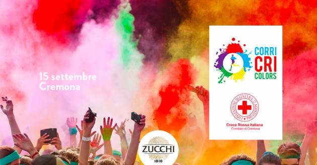 Cremona Oleificio Zucchi in pista per la solidarietà: domenica 15 Settembre al via la Corri CRI Colors
