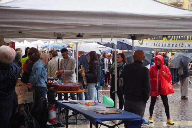 Cremona Festa 2019 Il volontariato cremonese più forte della pioggia (Video G.C.Storti)