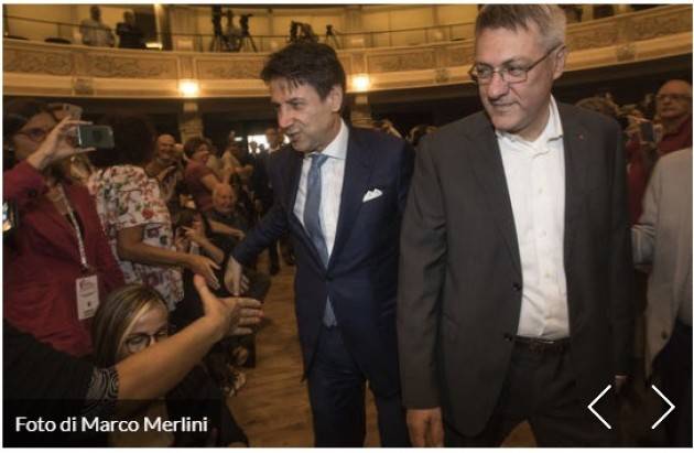 Cgil Giornate del lavoro Conte e Landini, un dialogo per il cambiamento