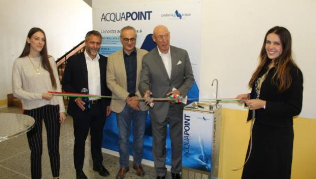 Inaugurato oggi un Acquapoint al Campus di Cremona