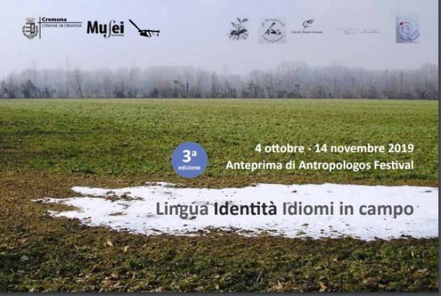 Al Museo Cambonino Cremona di Antropologos festival 3a ed. il 4 ottobre