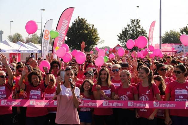 Quasi 1000 partecipanti alla StraWoman Cremona del  29 settembre 2019