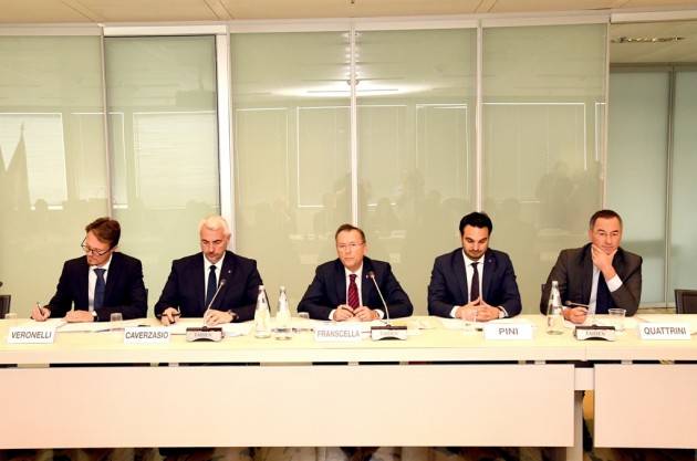 Milano A Palazzo Pirelli il vertice con l’Ufficio Presidenziale del Gran Consiglio della Repubblica e Cantone Ticino