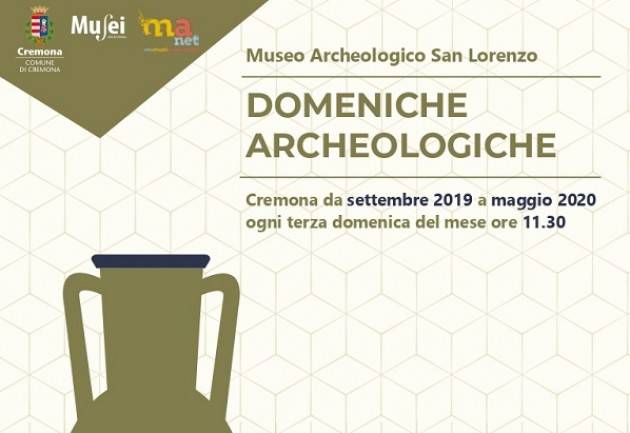 Il 20 ottobre tornano le Domeniche archeologiche al Museo di San Lorenzo