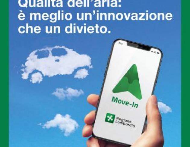 LNews-QUALITA' ARIA. ACCORDO REGIONE E COMUNE : 'SCATOLA NERA' MOVE-IN UTILIZZATA A ANCHE A MILANO,CONSENTIRA' ACCESSO AD AREA B