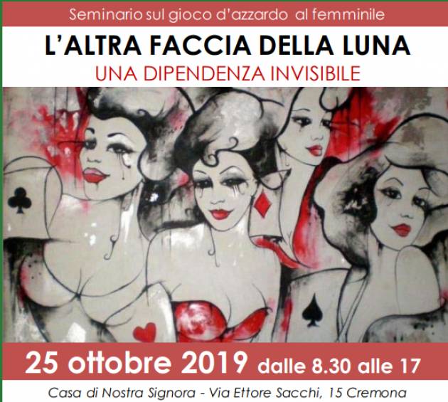 ASST Cremona Seminario sul gioco d’azzardo al femminile il 25 ottobre