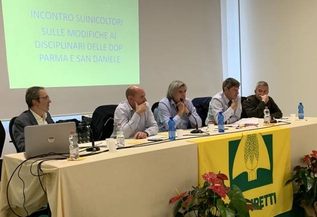 Coldiretti riunisce a Cremona i suinicoltori dei Consorzi di Parma e San Daniele